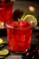 Cran Raspberry Mocktail-9